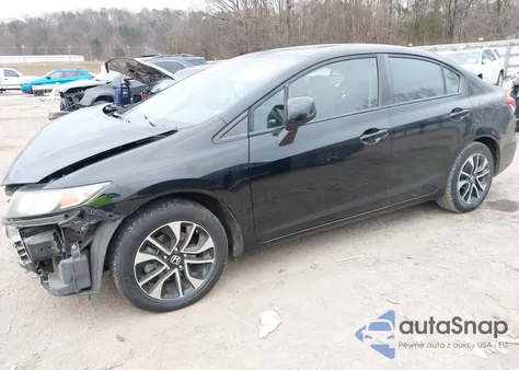 2013 Honda Civic Ex z USA, uszkodzony, nr VIN 19XFB2F88DE224725